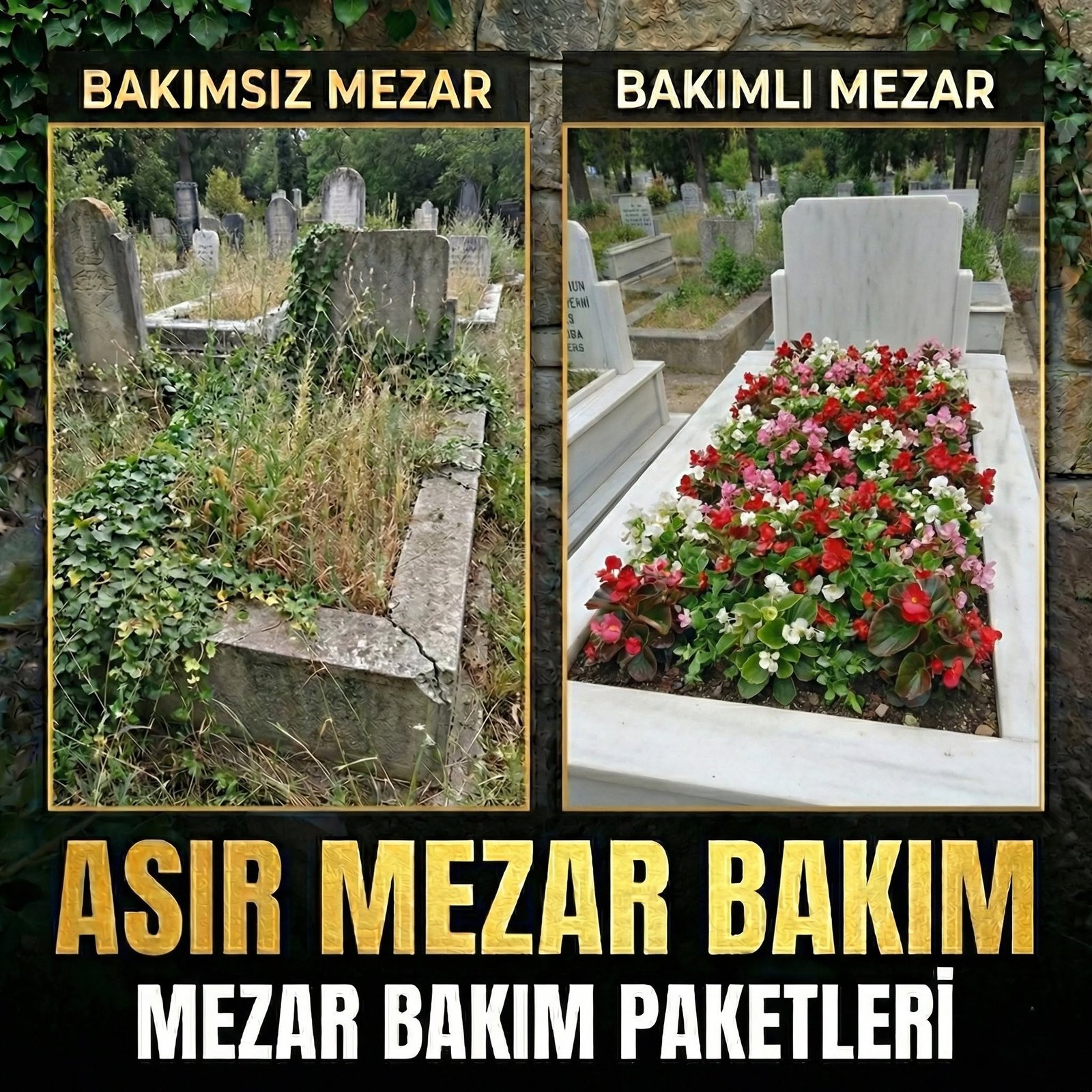 Mezar Bakımında Yıllık, 6 Aylık ve Tek Seferlik Paket Seçimi: Hangisi Daha Avantajlı?