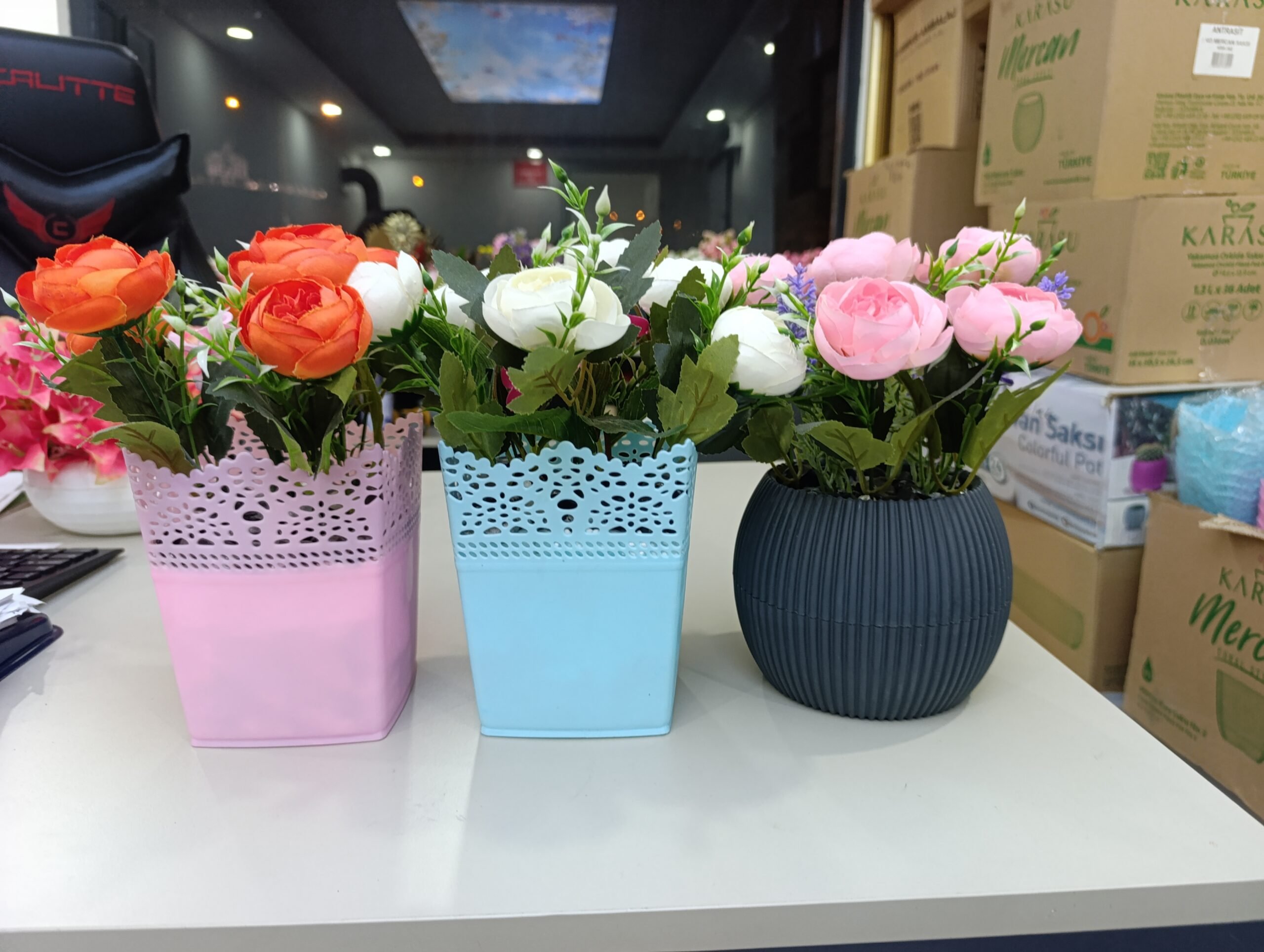 Y90 Yapay şakayık çiçeği - Görsel 4