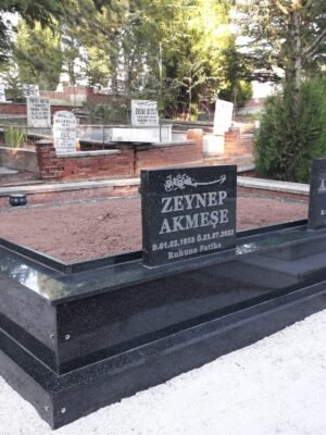 Asır Mezar – Çift Kişilik Apsolit Granit Mermer Modeli