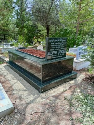 Asır Mezar – Tek Kişilik Apsolit Granit Mermer Modeli