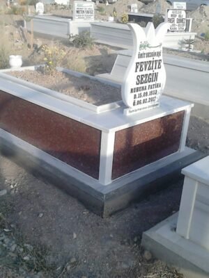 Asır Mezar – İthal Kırmızı (Red) Granit Model