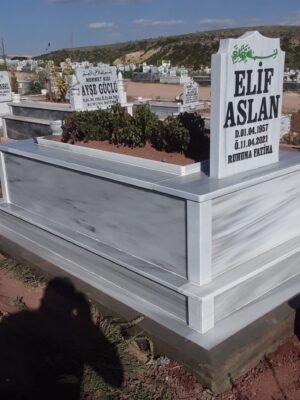 Asır Mezar Çift Taban Mermer