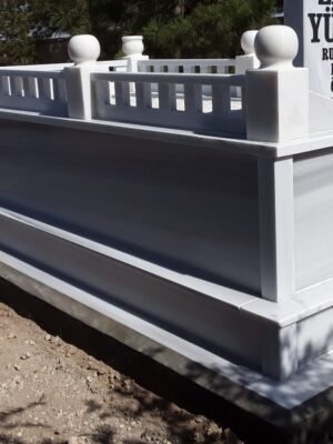 Asır Mezar Çift taban Mermer