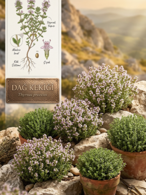 Doğal Dağ Kekiği Çiçeği